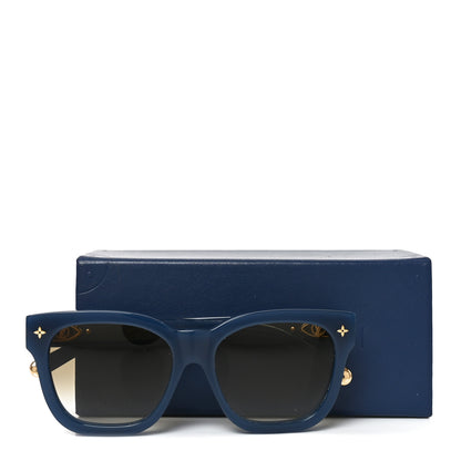 Louis Vuitton Acetate My Monogram Sunglasses Z1525E Navy Blue 7 of 7
