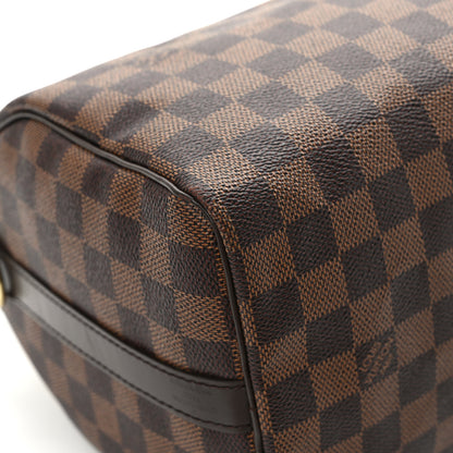 Louis Vuitton Damier Ebene Speedy Bandouliere 25 10 of 12