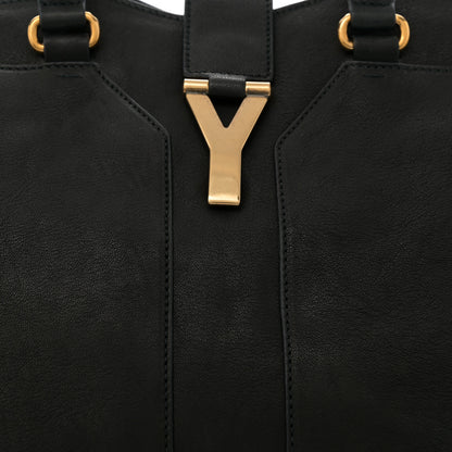 Saint Laurent Sheepskin Medium Cabas ChYc Black 8 of 10