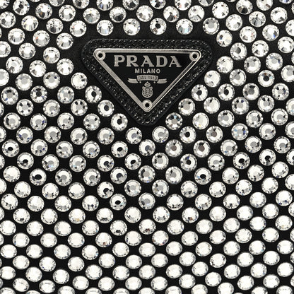 Prada Satin Crystal Re-Edition 2005 Shoulder Bag Cristal 9 of 12