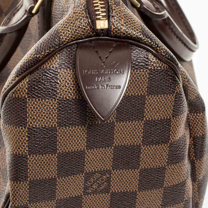 Louis Vuitton Damier Ebene Speedy 25 14 of 16