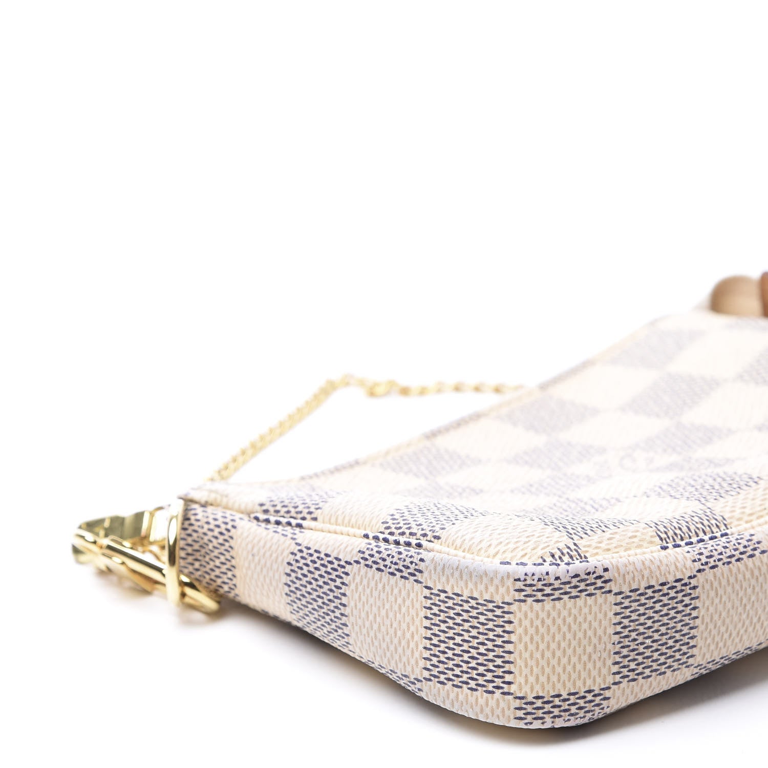 Louis Vuitton Damier Azur Mini Pochette Accessories 3 of 10