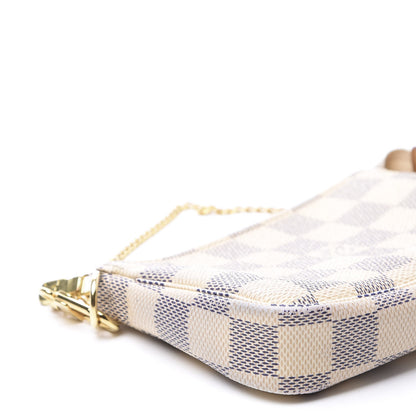 Louis Vuitton Damier Azur Mini Pochette Accessories 3 of 10
