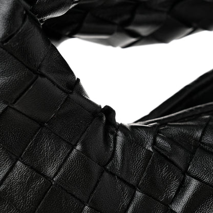 Bottega Veneta Calfskin Intrecciato Small Hop Black 12 of 13