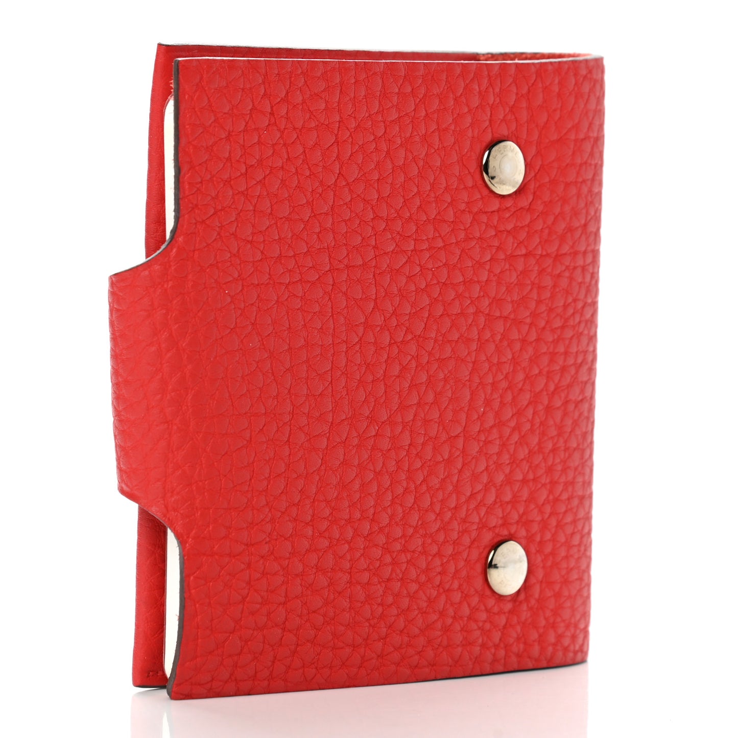 Taurillon Clemence Ulysse Mini Notebook Rouge De Coeur