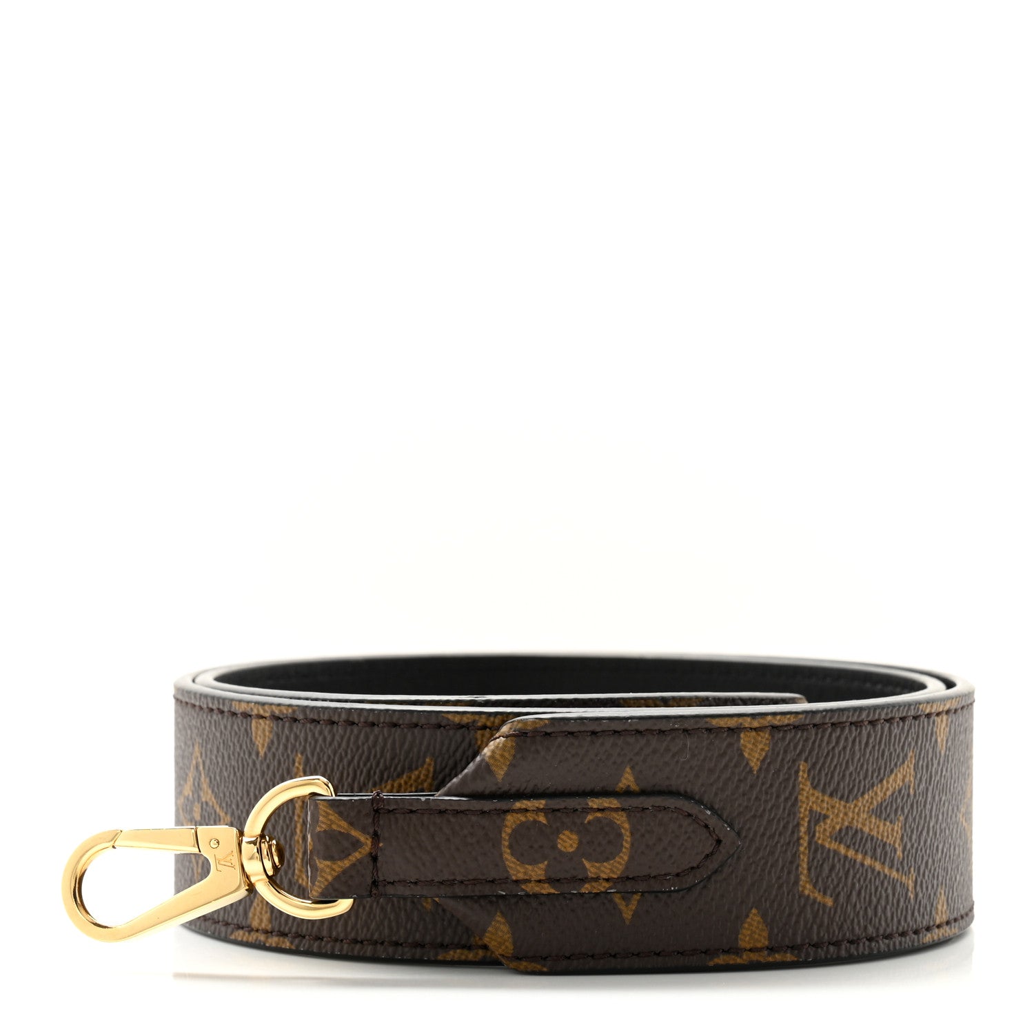 Louis Vuitton Monogram Bandouliere Shoulder Strap Black 1 of 5