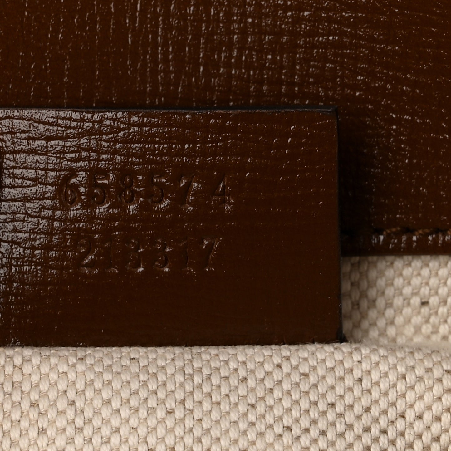 GG Supreme Monogram Azalea Calfskin Web Mini Horsebit 1955 Shoulder Bag Beige Ebony Brown Sugar