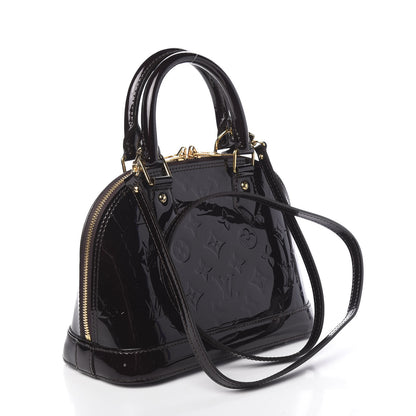 Louis Vuitton Vernis Alma BB Amarante 4 of 10