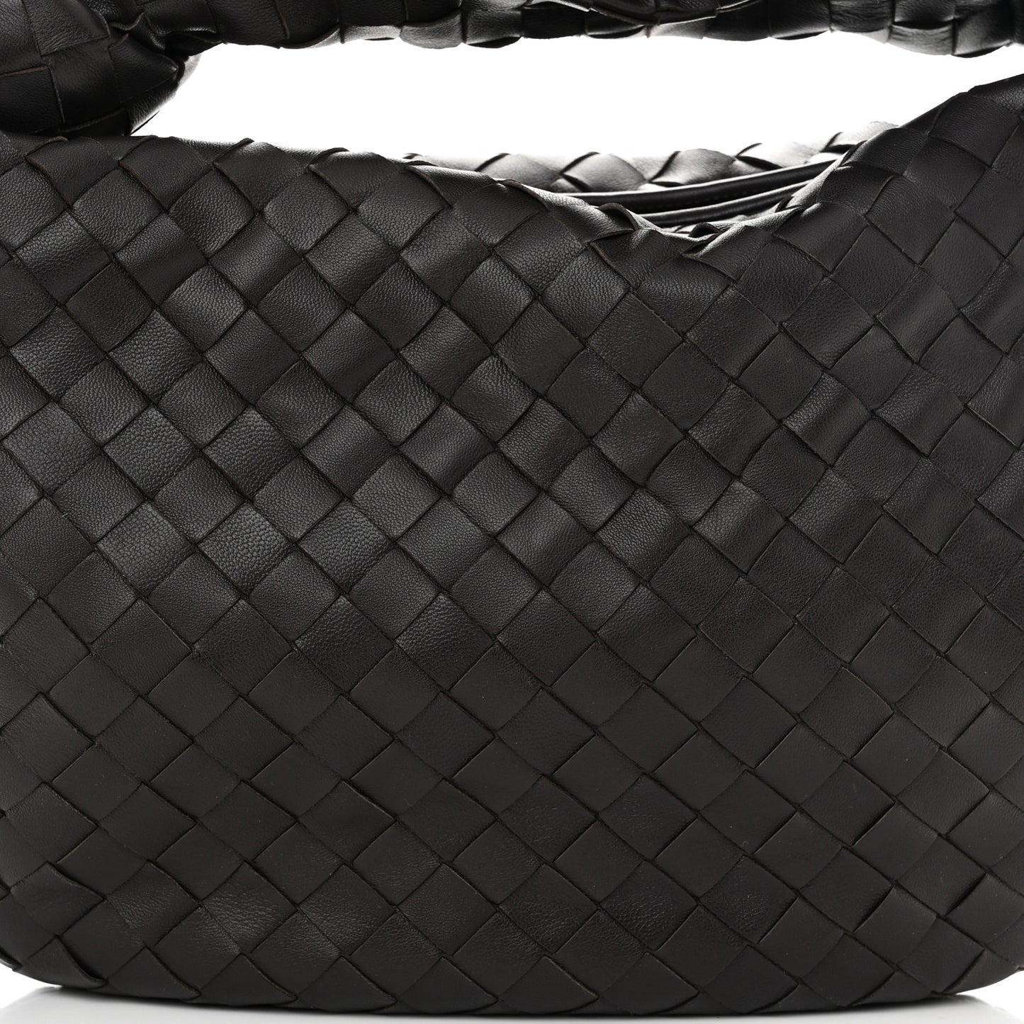Nappa Intrecciato Teen Jodie Hobo Fondant