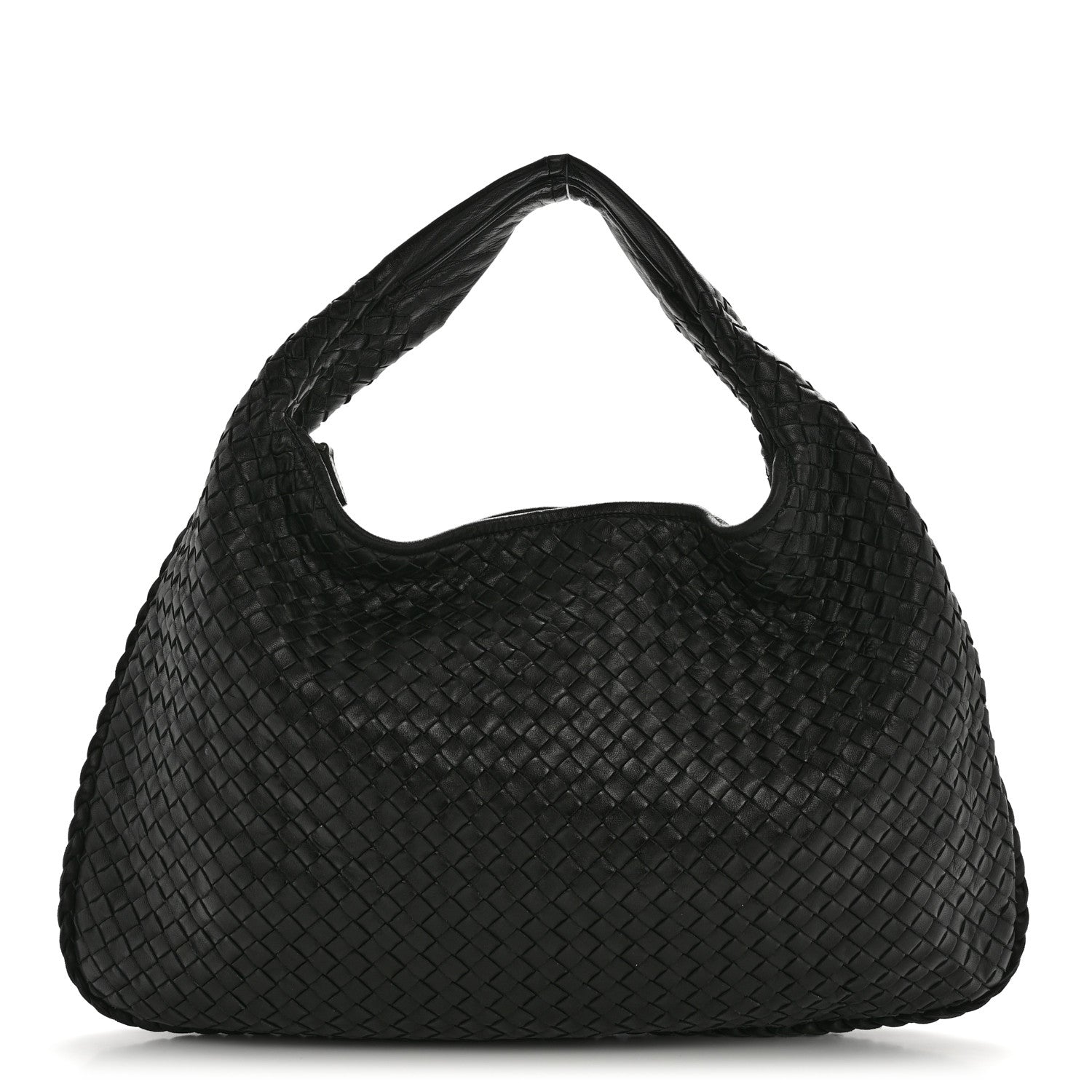 Bottega Veneta Nappa Intrecciato Large Veneta Hobo Black 1 of 14