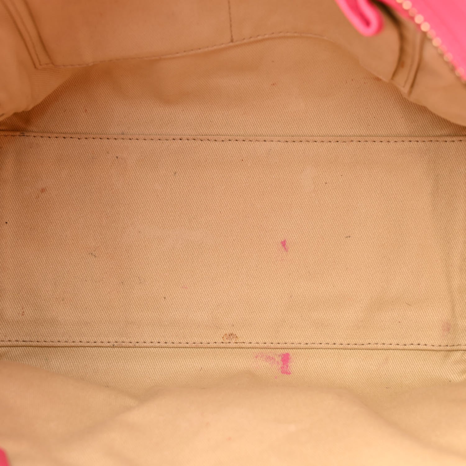 Valentino Garavani VALENTINO GARAVANI Vitello Rockstud Double Handle Tote Fuxia Fluo 5 of 21