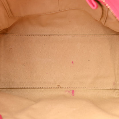 Valentino Garavani VALENTINO GARAVANI Vitello Rockstud Double Handle Tote Fuxia Fluo 5 of 21