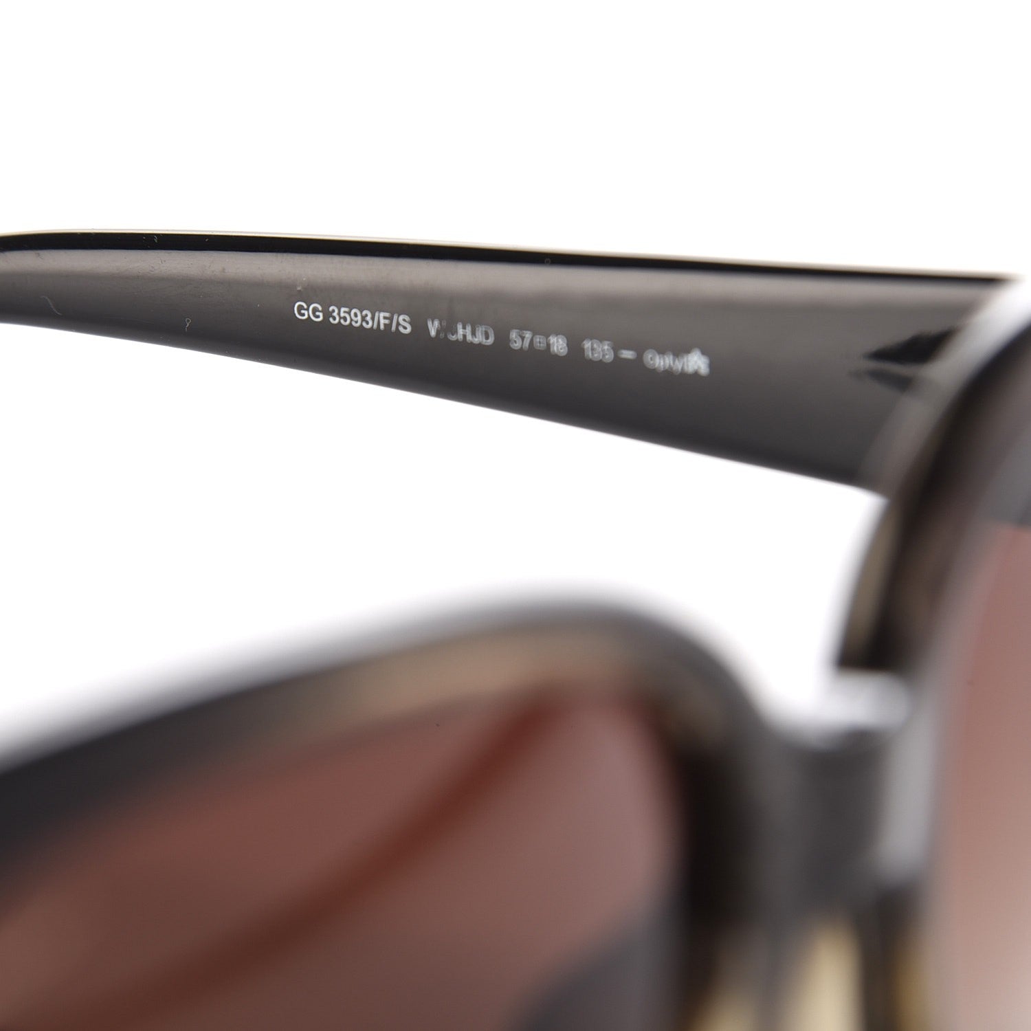 Gucci Diamante GG 3593F/S Sunglasses Brown 5 of 8