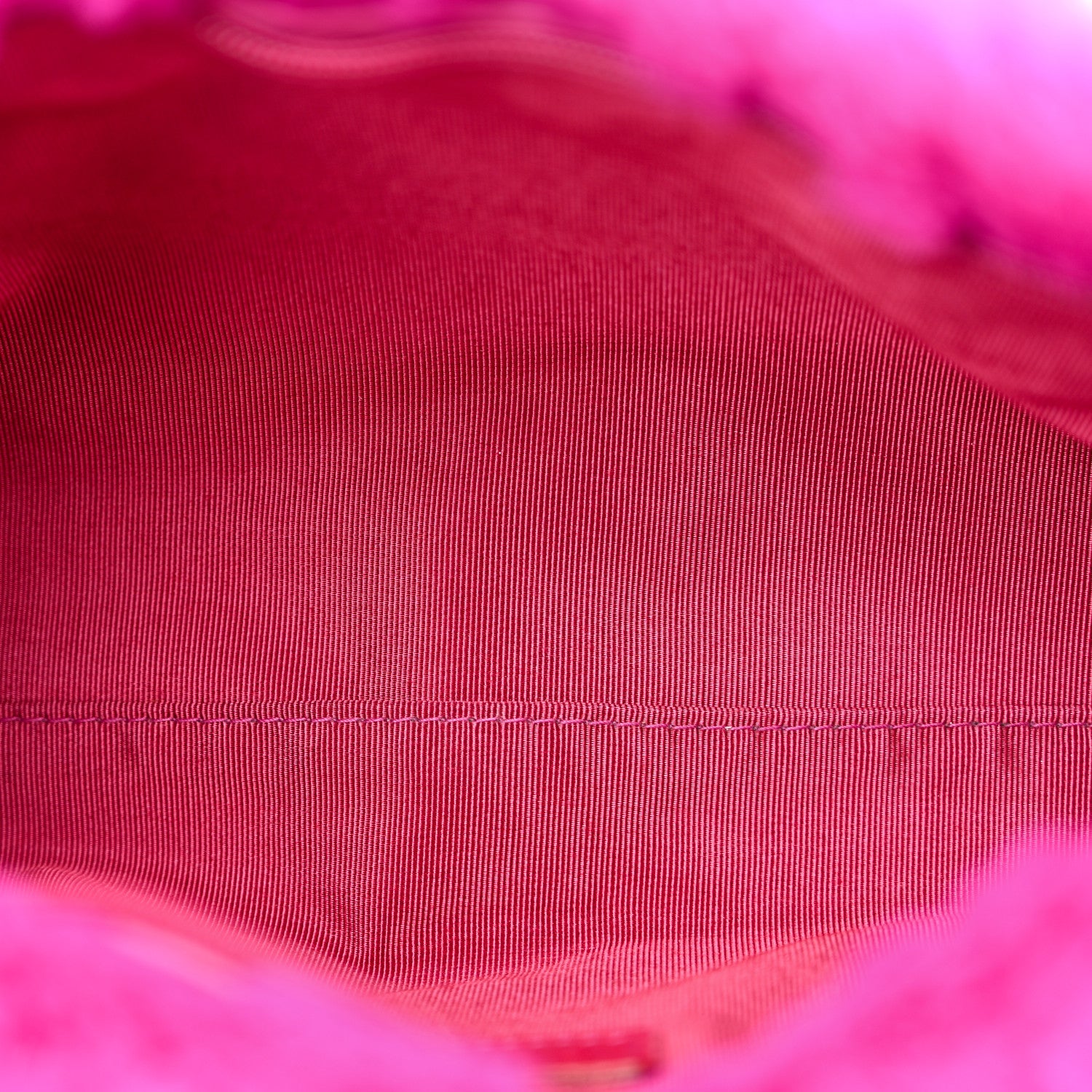 Chanel Rabbit Fur Shoulder Bag Fuchsia 5 of 11