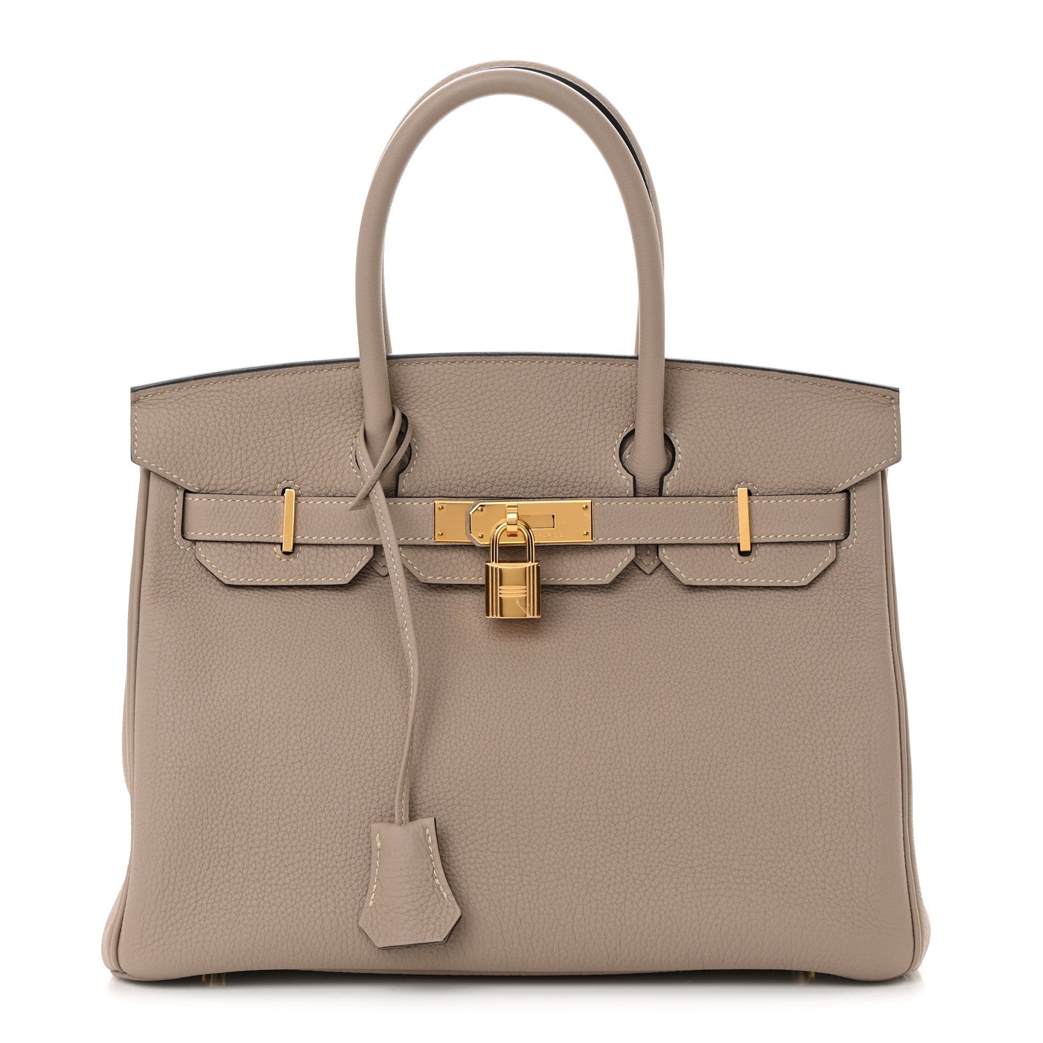 Hermes Togo Birkin 30 Gris Tourterelle 1 of 17