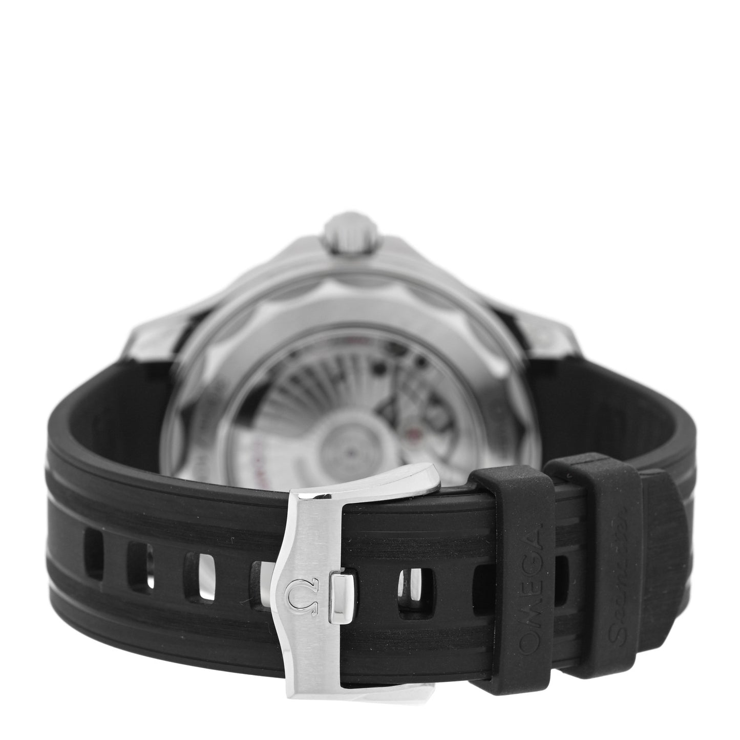Stainless Steel Rubber 42mm Seamaster Diver 300M Co-Axial Master Chronometer Automatic Watch Black 210.32.42.20.01.001