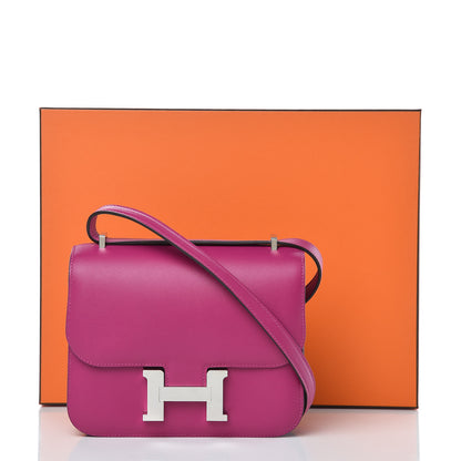 Hermes Swift Constance 18 Rose Pourpre 8 of 15