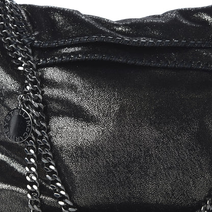 Stella McCartney Chamois Shiny Dotted Small Falabella Tote Ruthenium 9 of 9