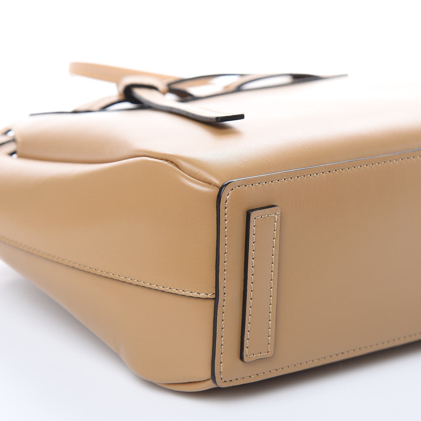 Boxcalf Mini Lazo Tote Dune