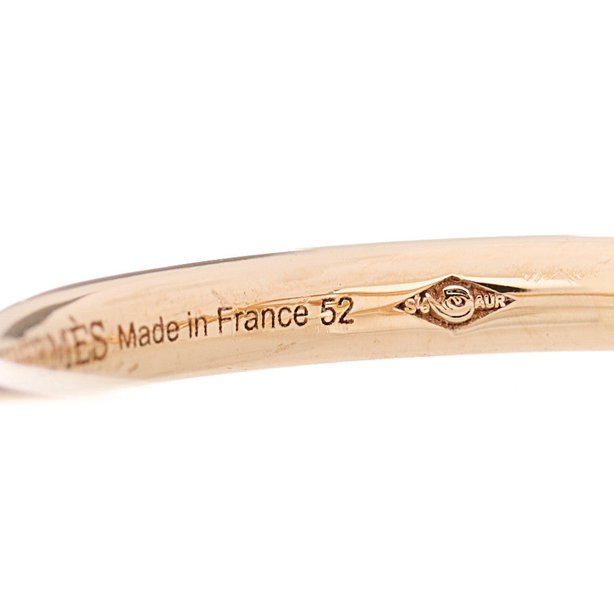 18K Rose Gold PM Echappee Ring 52 6