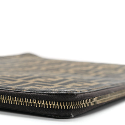 Fendi Zucca Zip Around Document Holder Tobacco 13 of 13