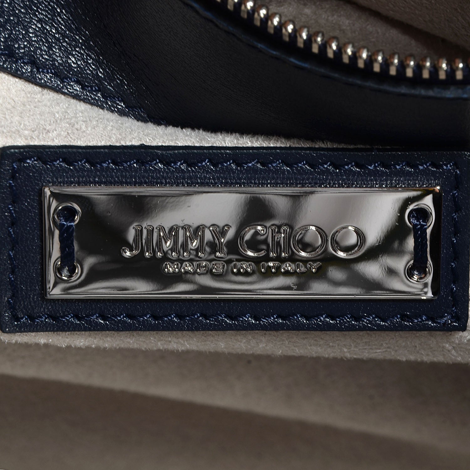 Jimmy Choo Suede Riley Tote Black 6 of 8