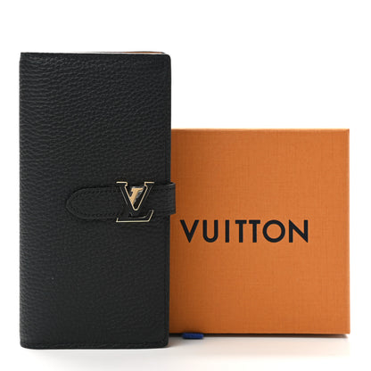 Louis Vuitton Taurillon LV Vertical Capucines Wallet Black Arizona 7 of 7