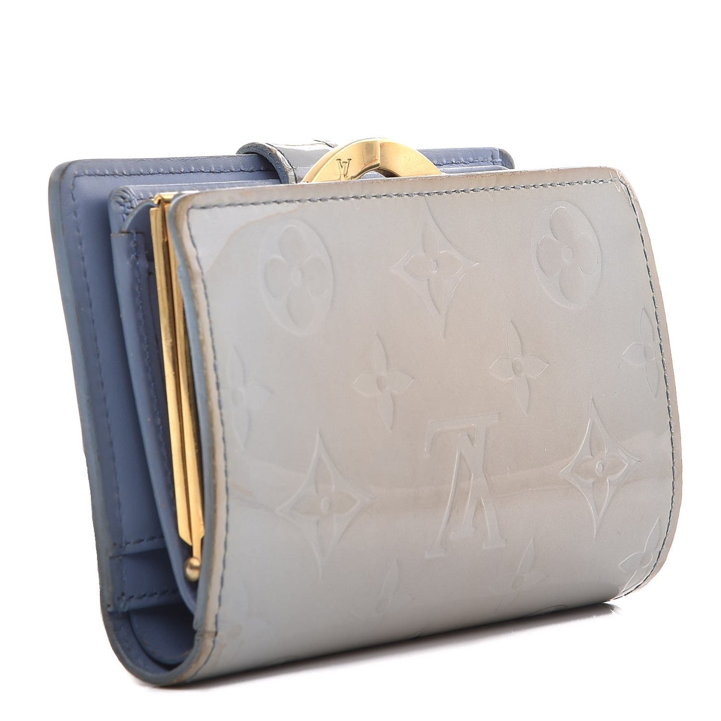 Vernis French Purse Wallet Blue