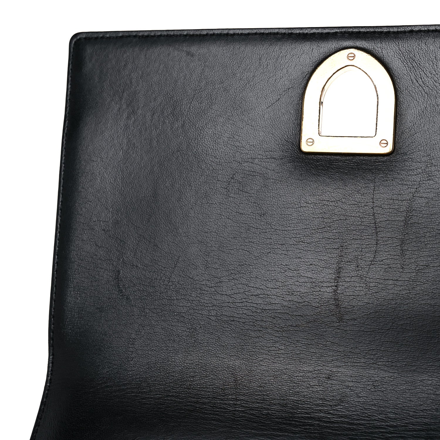 Christian Dior Lambskin Studded Medium Diorama Flap Bag Black 16 of 22