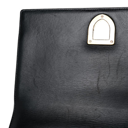 Christian Dior Lambskin Studded Medium Diorama Flap Bag Black 16 of 22