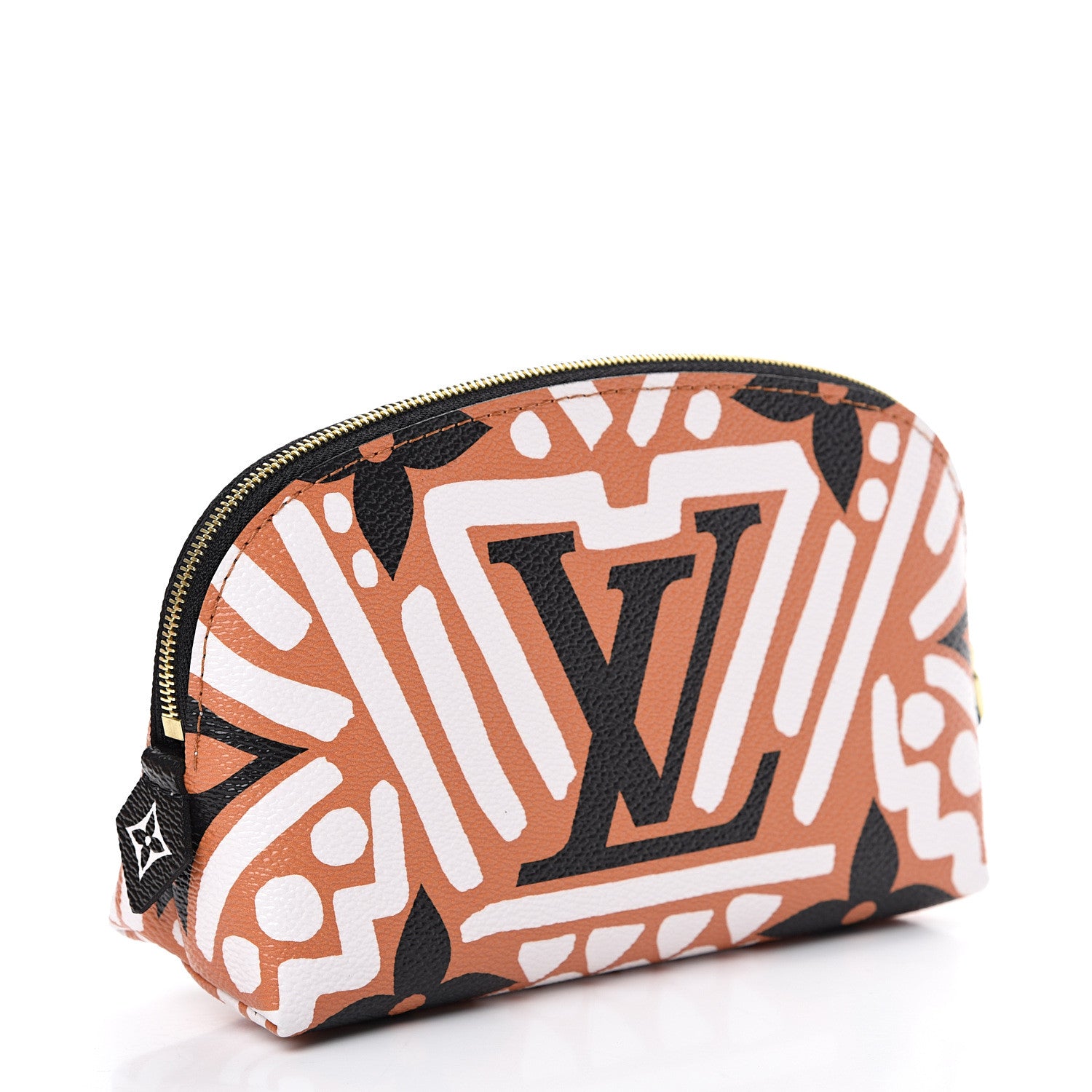 Louis Vuitton Monogram Giant Crafty Cosmetic Pouch Crème Caramel 2 of 8