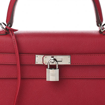 Hermes Epsom Kelly Sellier 35 Rubis 7 of 9