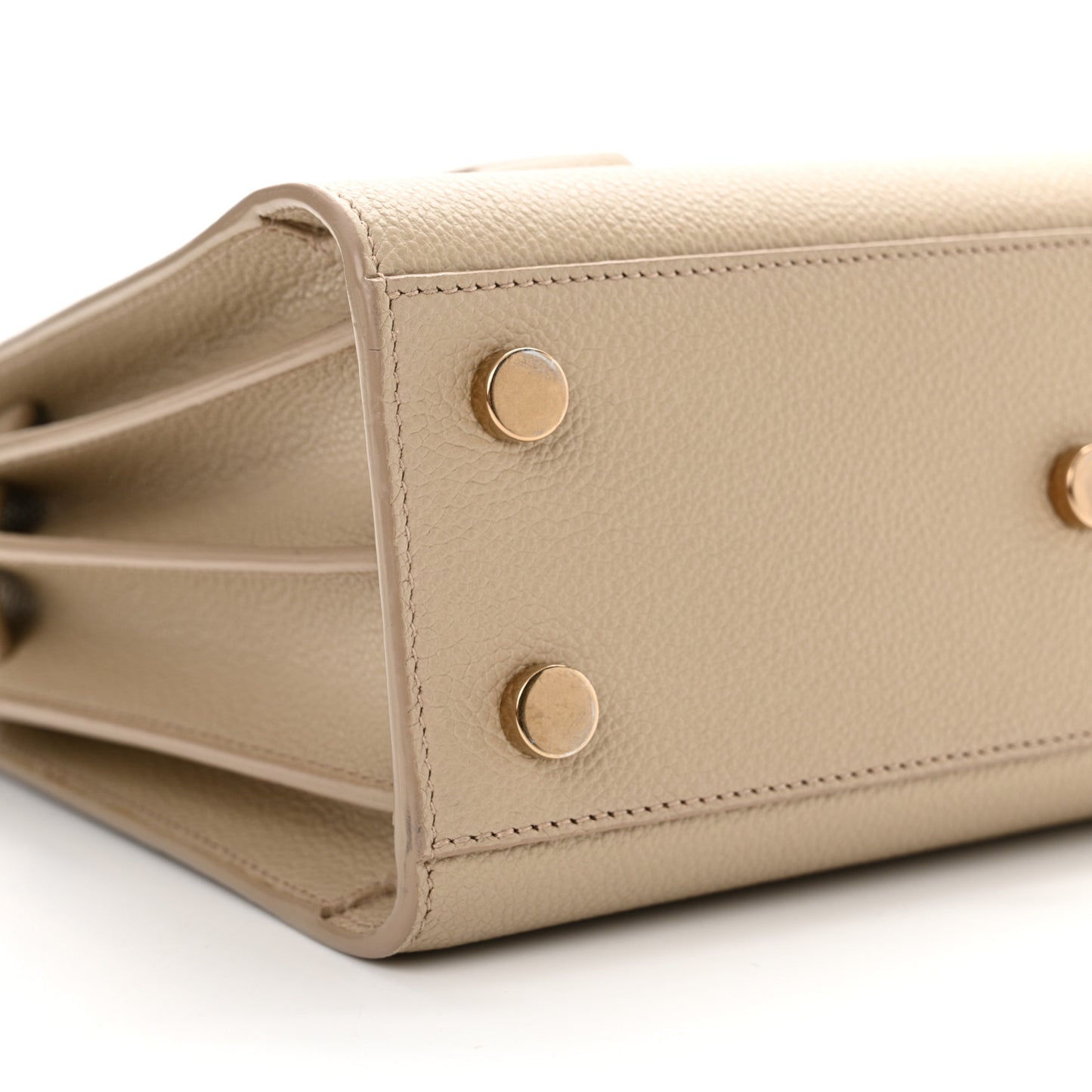 Grained Calfskin Nano Sac De Jour Sea Salt