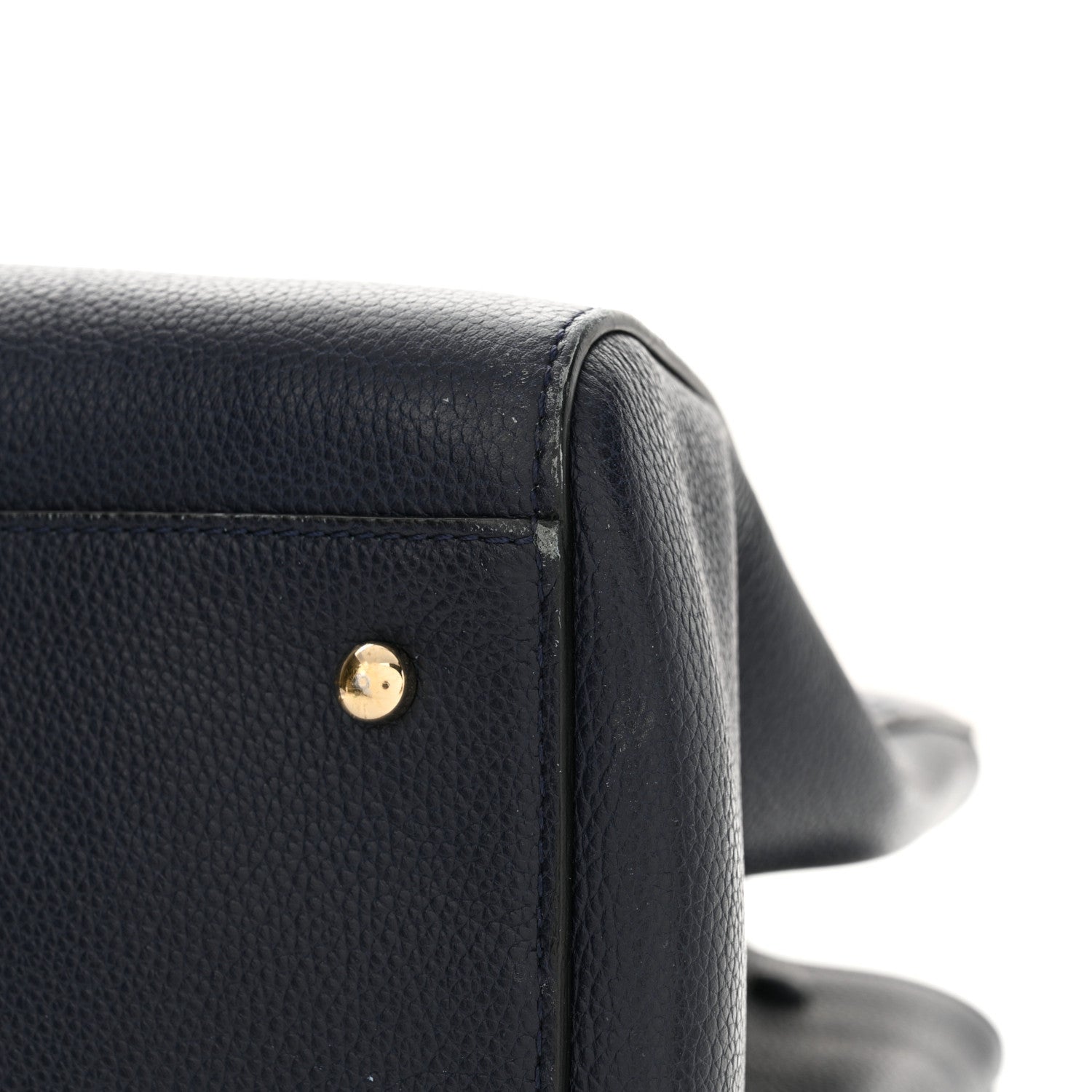 Chanel Grained Calfskin Medium Neo Executive Shopper Tote Dark Blue 12 of 16