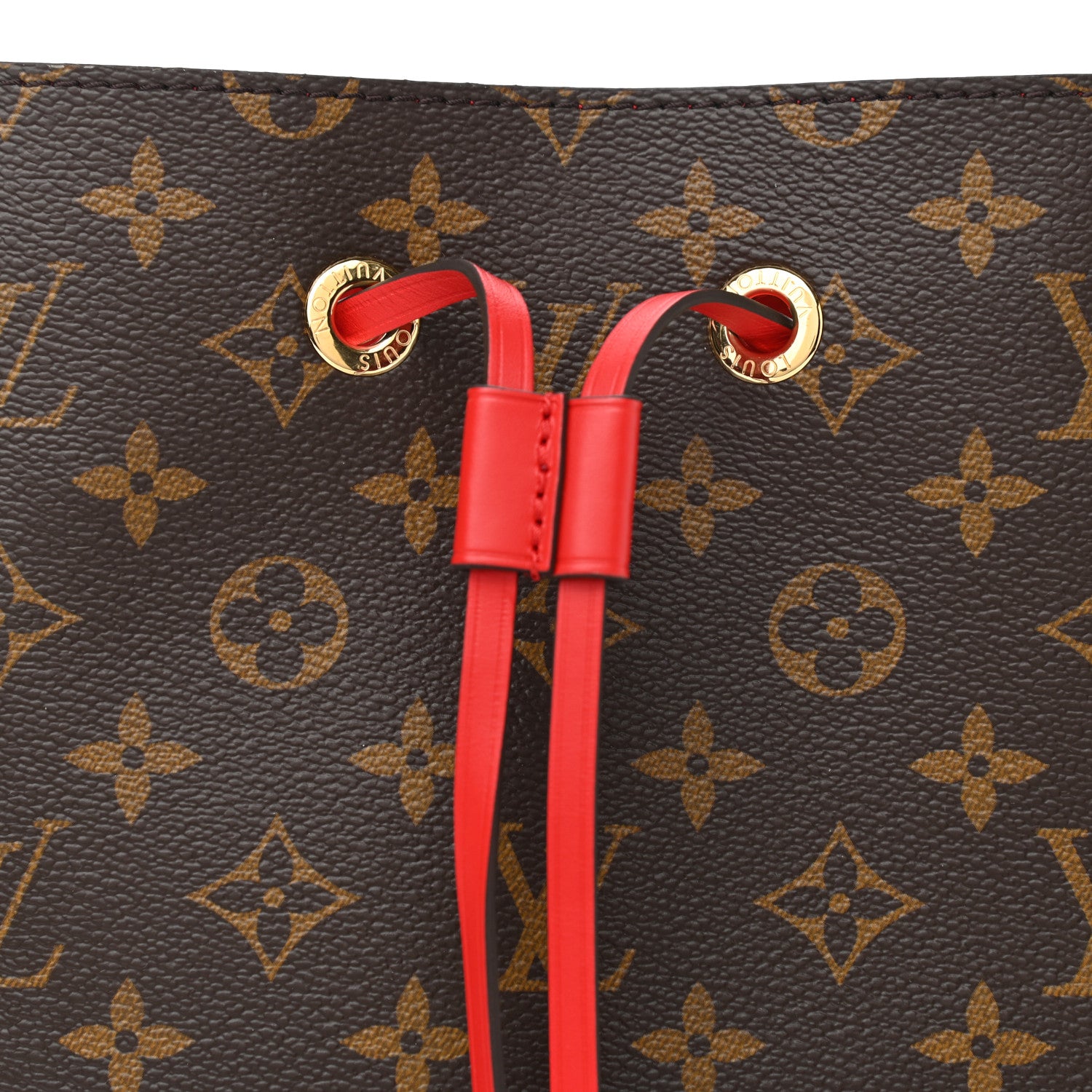 Louis Vuitton Monogram Neonoe MM Coquelicot 7 of 9