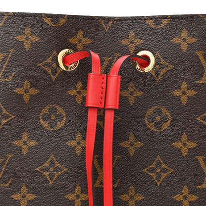 Louis Vuitton Monogram Neonoe MM Coquelicot 7 of 9