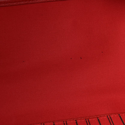 Louis Vuitton Monogram Inside Out Neverfull Bandouliere MM Sari Red 10 of 11