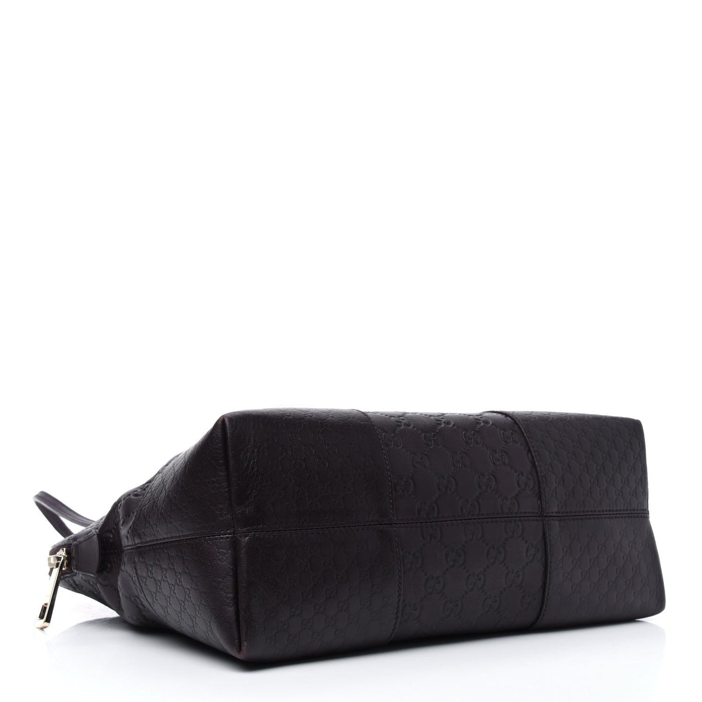Guccissima Medium Bree Shoulder Bag Chocolate