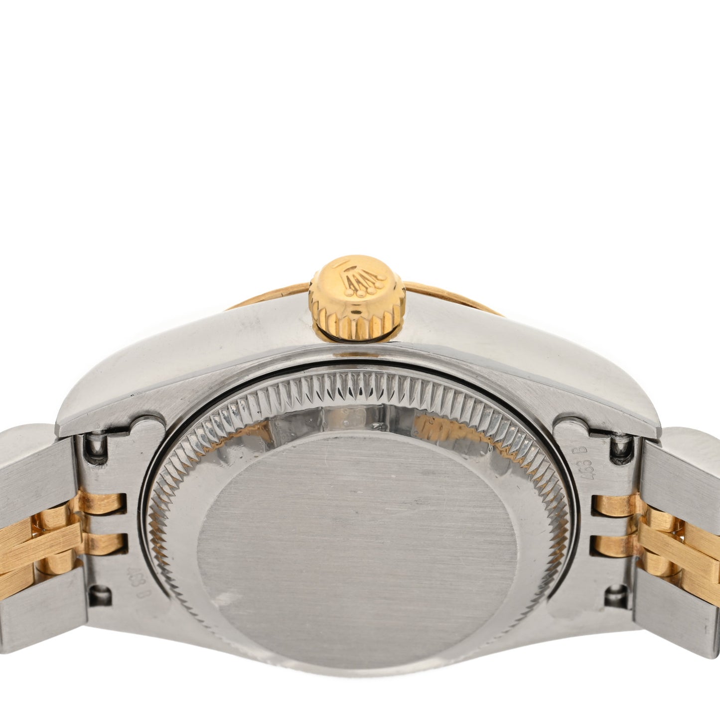 Stainless Steel 18K Yellow Gold Diamond 26mm Oyster Perpetual Datejust Watch Champagne 79173