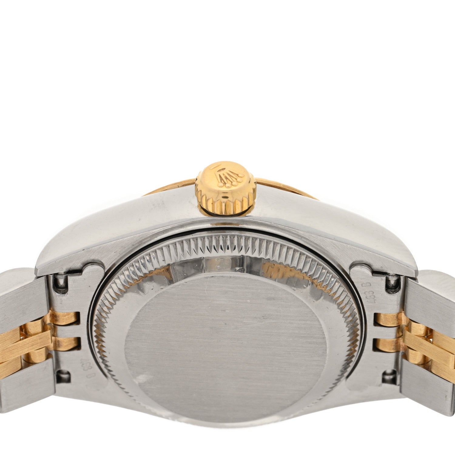 Rolex Stainless Steel 18K Yellow Gold Diamond 26mm Oyster Perpetual Datejust Watch Champagne 79173 4 of 4