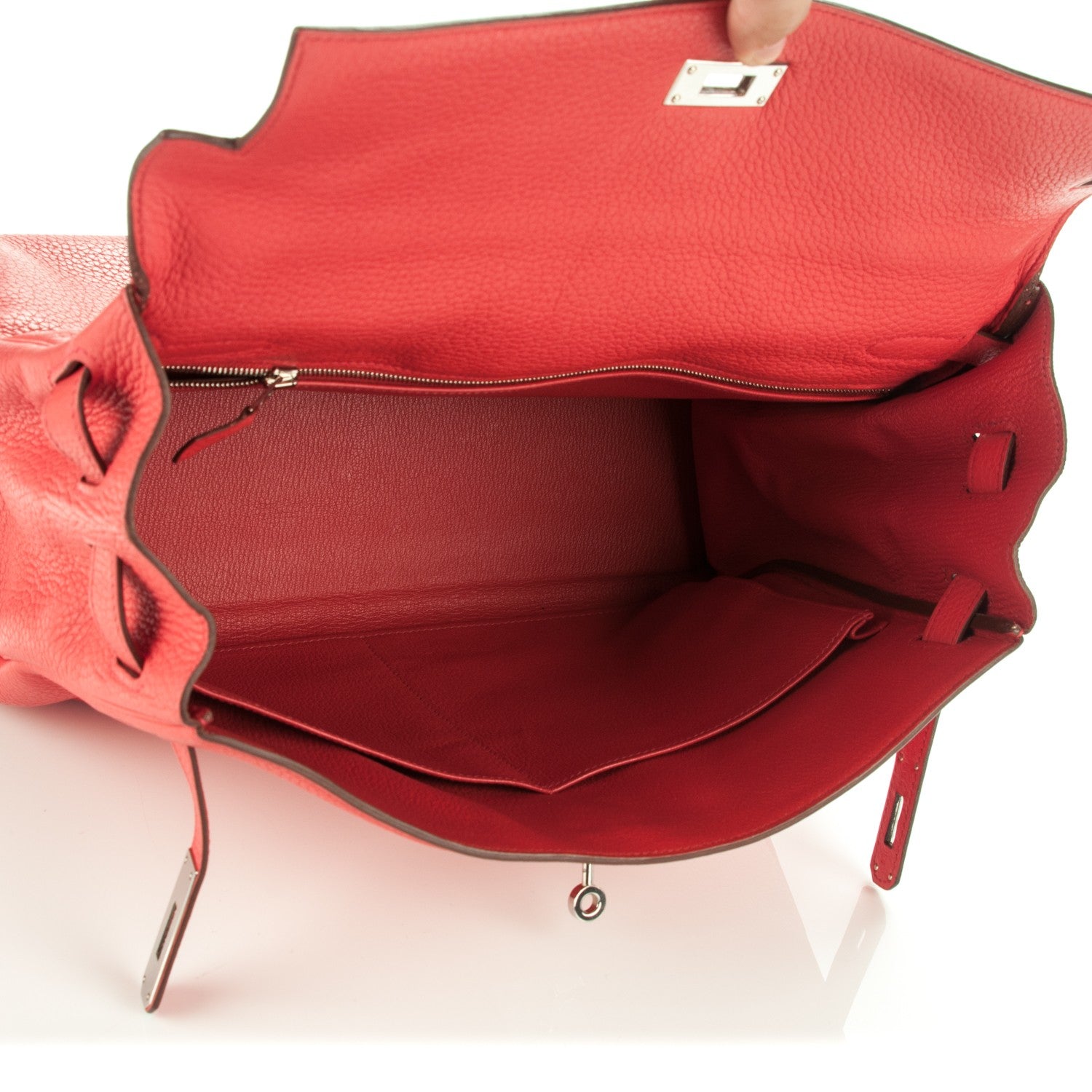 Hermes Taurillon Clemence Kelly Retourne 35 Rose Jaipur 5 of 31