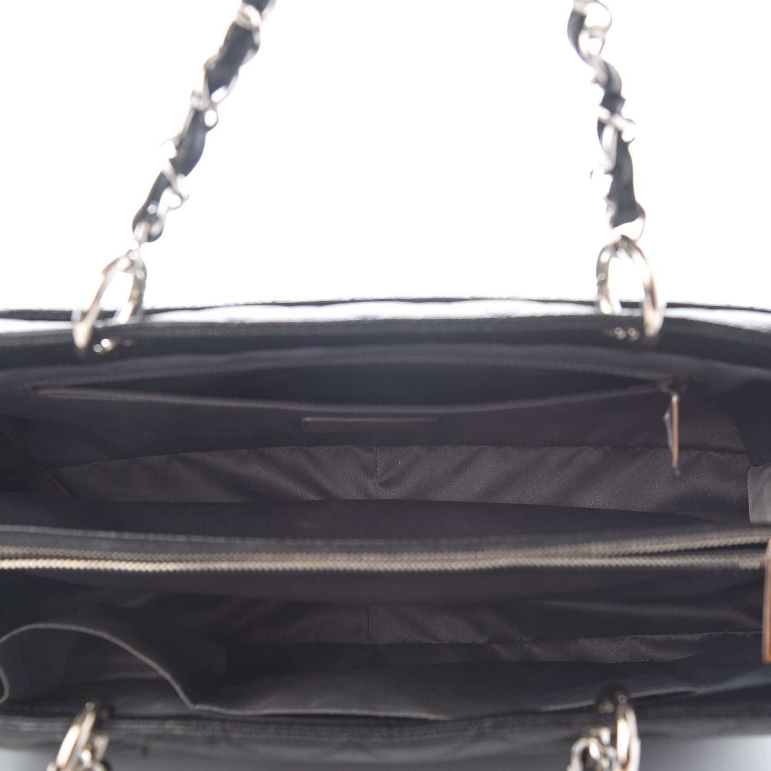 Chanel Caviar Quilted XL Grand Shopping Tote GST Black 5 of 9