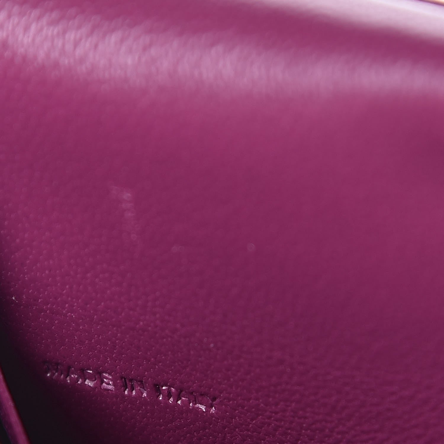 Givenchy Sugar Goatskin Pandora Chain Wallet Orchid Purple 8 of 9