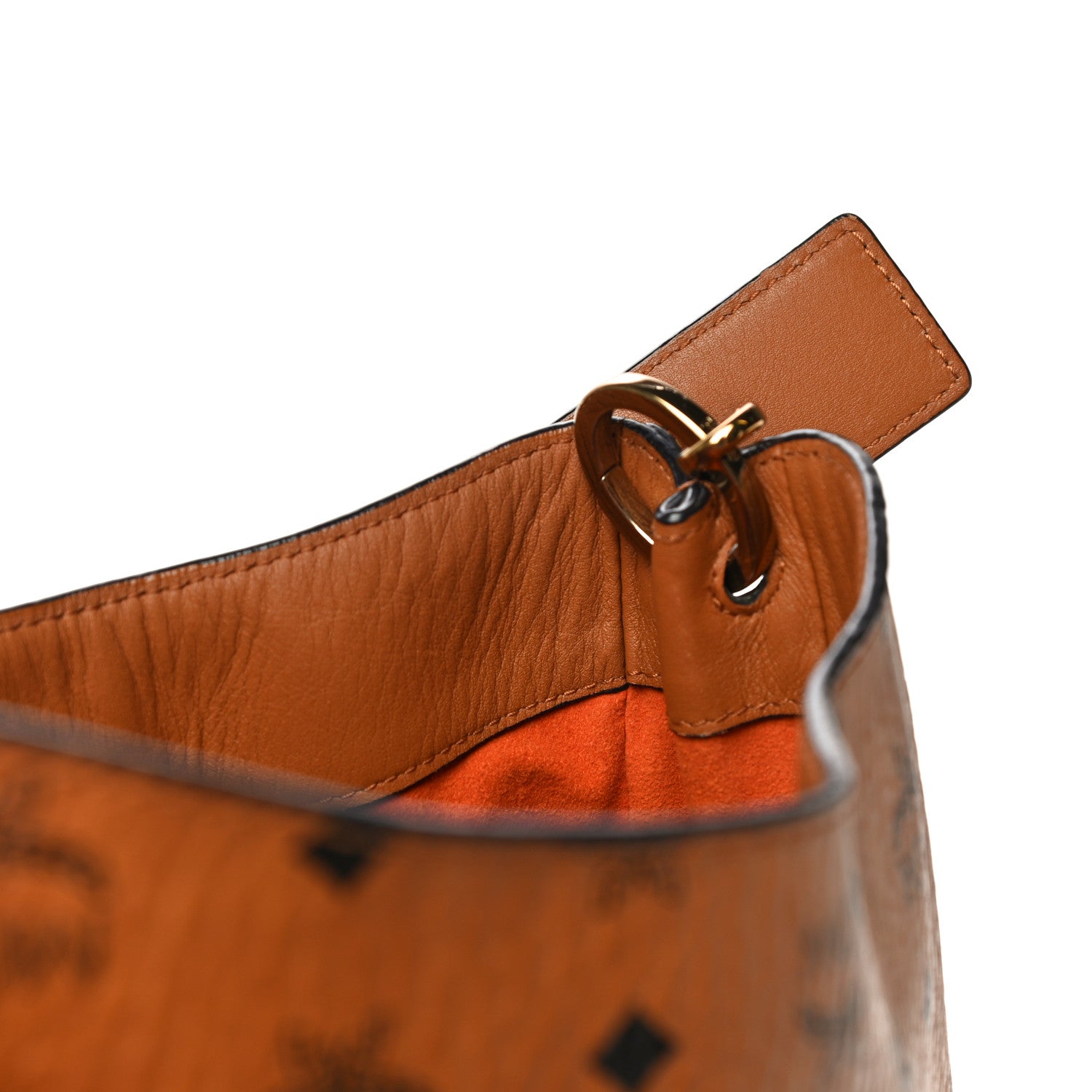 MCM Visetos Medium Patricia Hobo Cognac 9 of 9