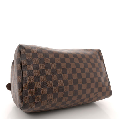 Louis Vuitton Damier Ebene Speedy 30 4 of 11