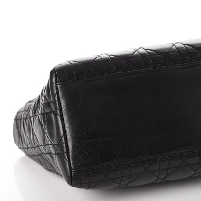 Christian Dior Lambskin Cannage Medium Lady Dior Black 15 of 20