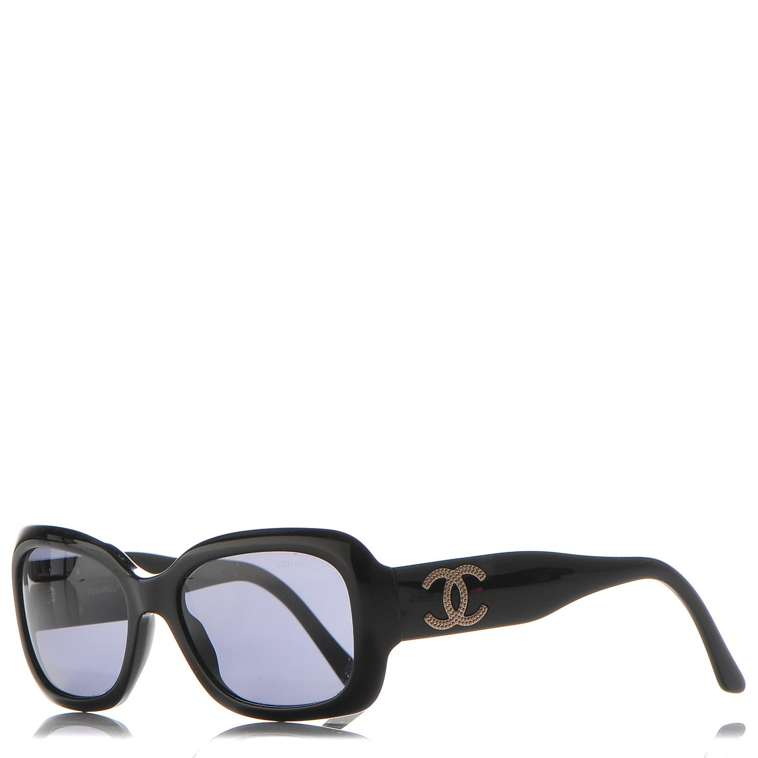 Chanel CC Sunglasses 5102 Black 1 of 9