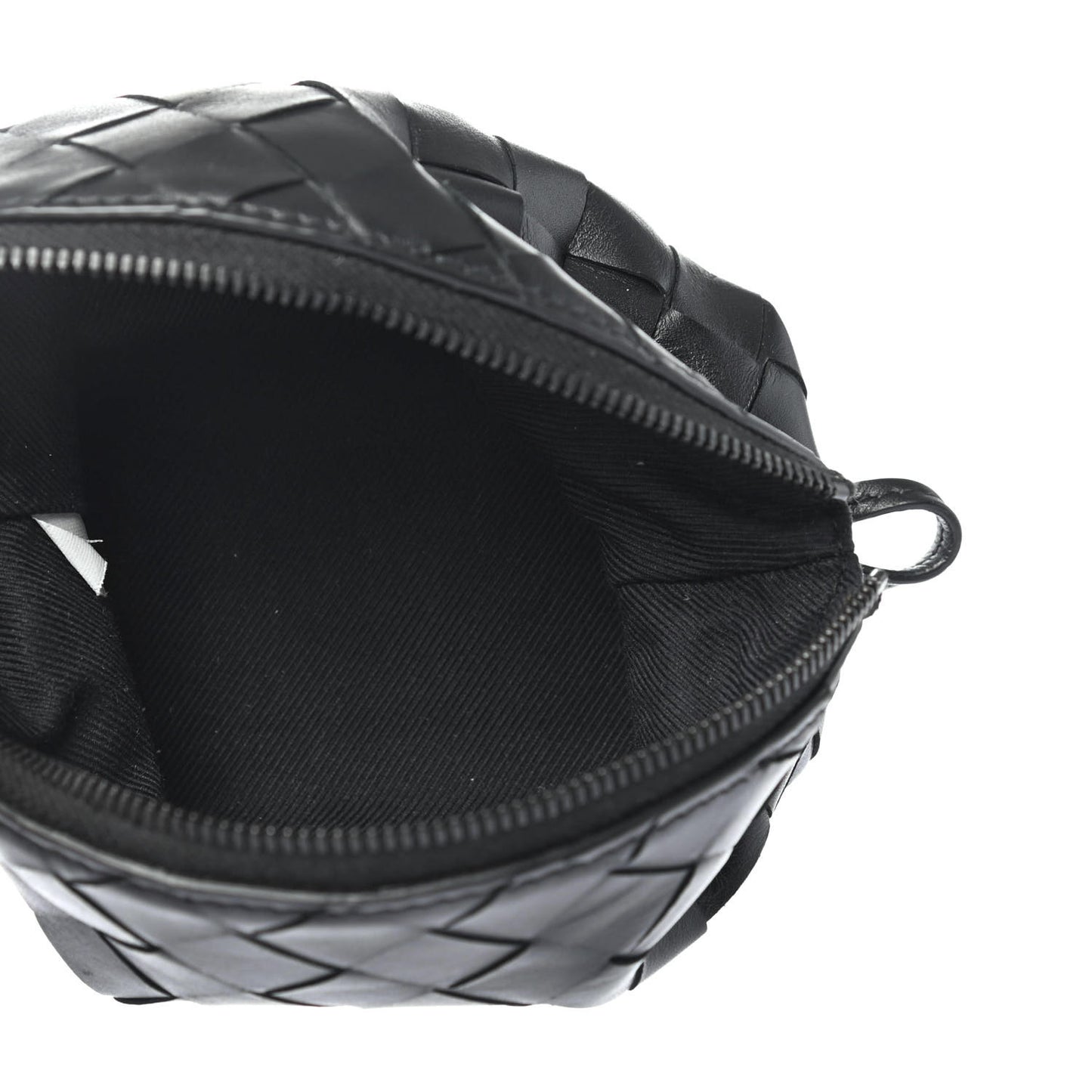 Nappa Intrecciato Mens Multi-Functional Case Black