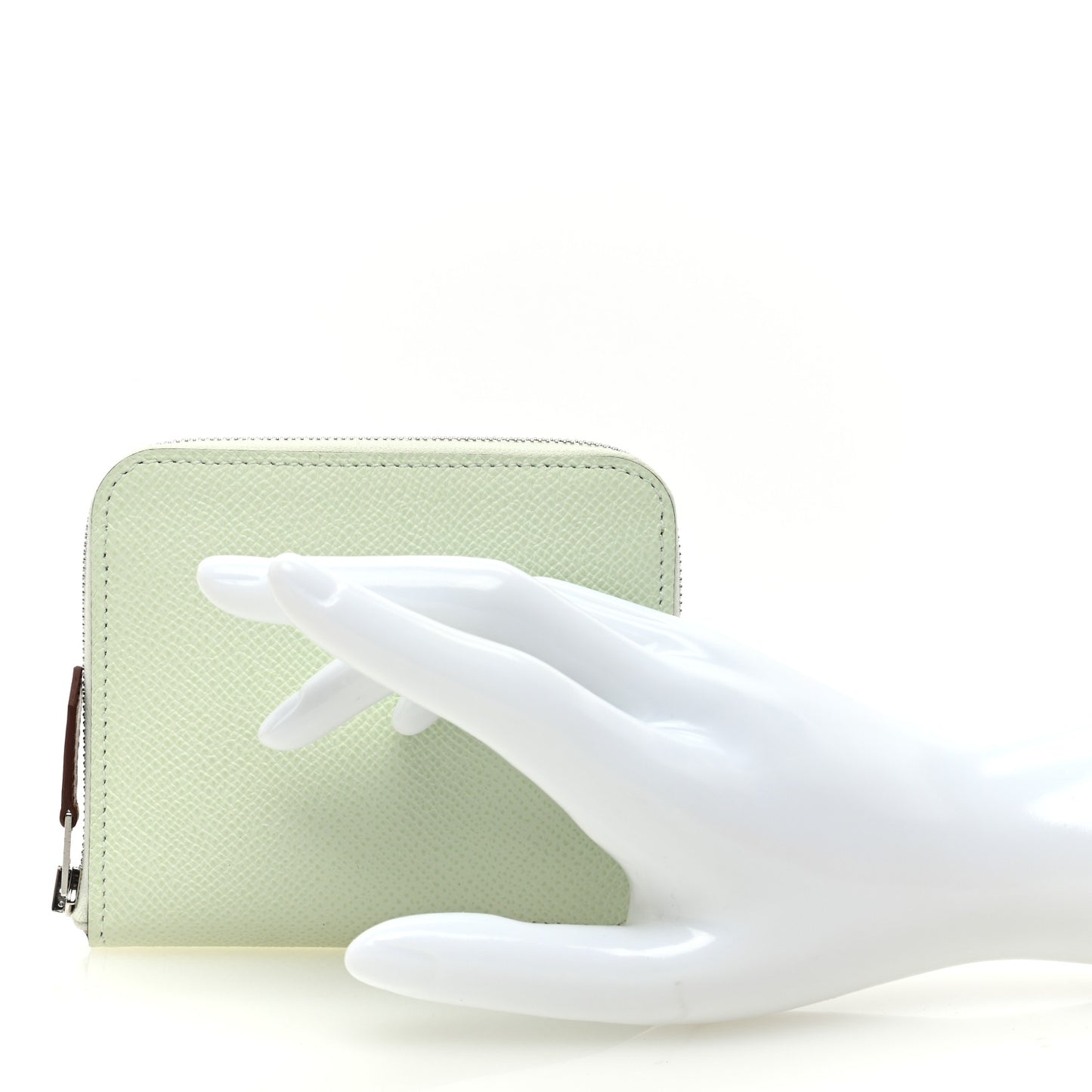 Epsom Silk'In Compact Wallet Vert Fizz