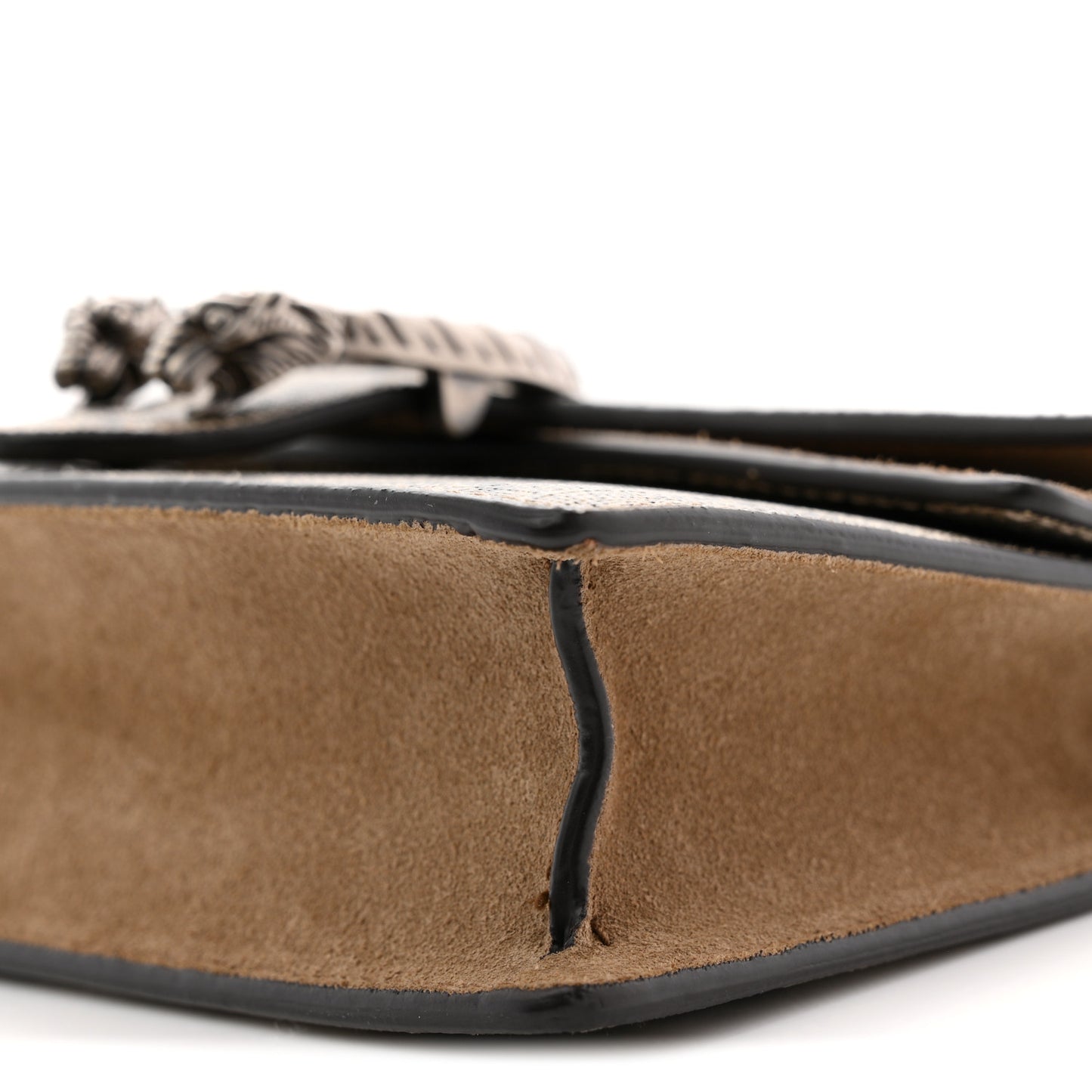 GG Supreme Monogram Super Mini Dionysus Shoulder Bag Taupe